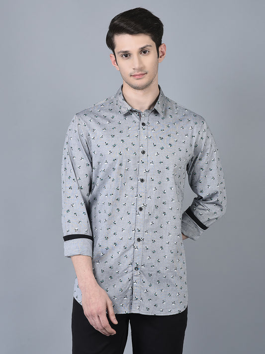 CANOE MEN Urban Shirt  Grey Color