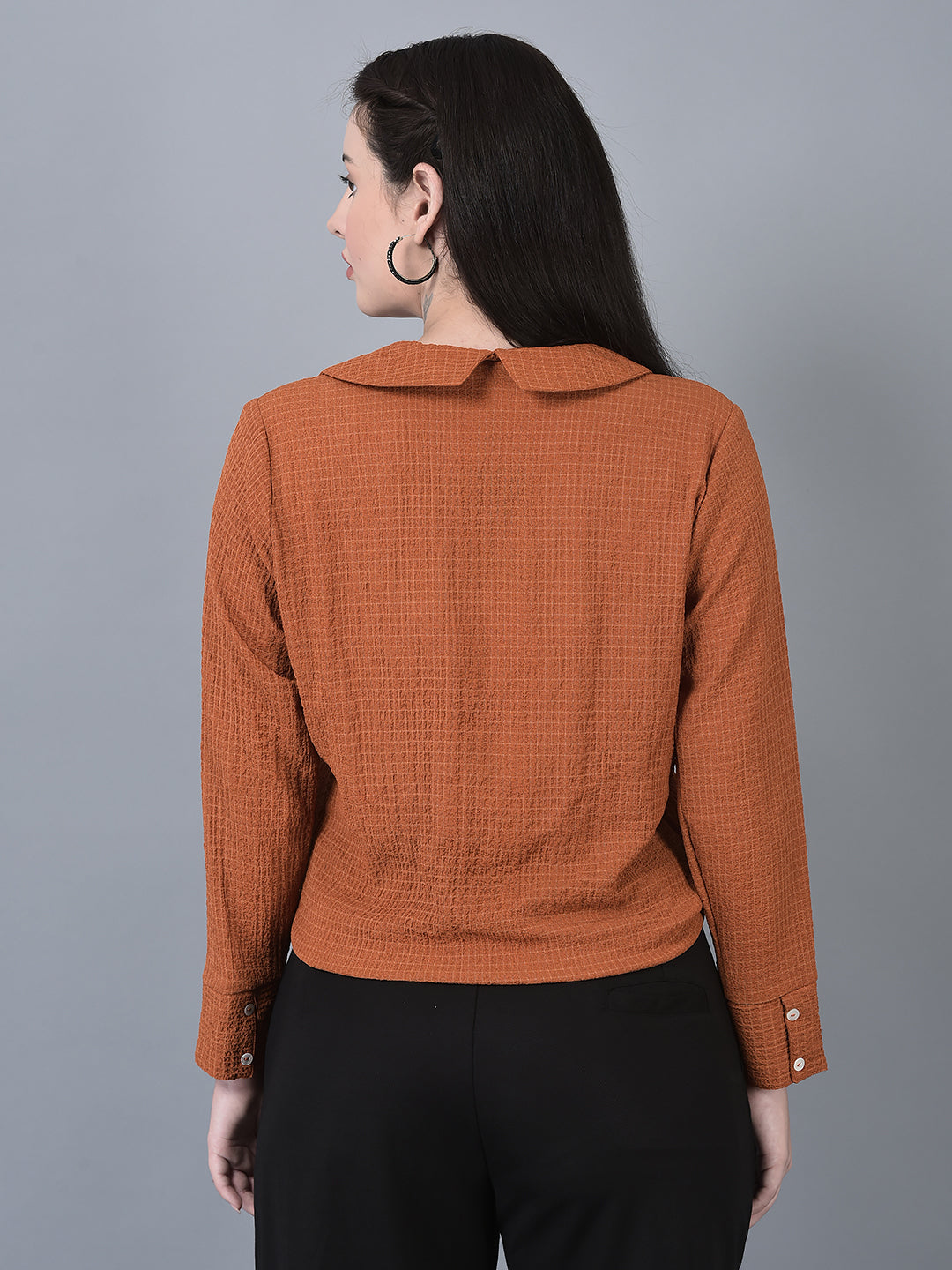 CANOE WOMEN Top Brown Color
