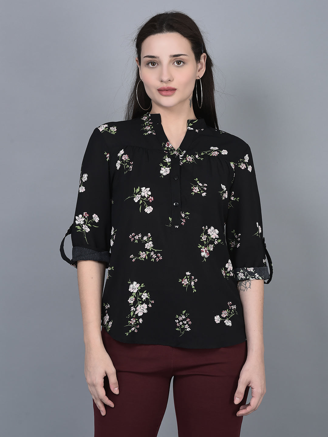 CANOE WOMEN Top Black Color