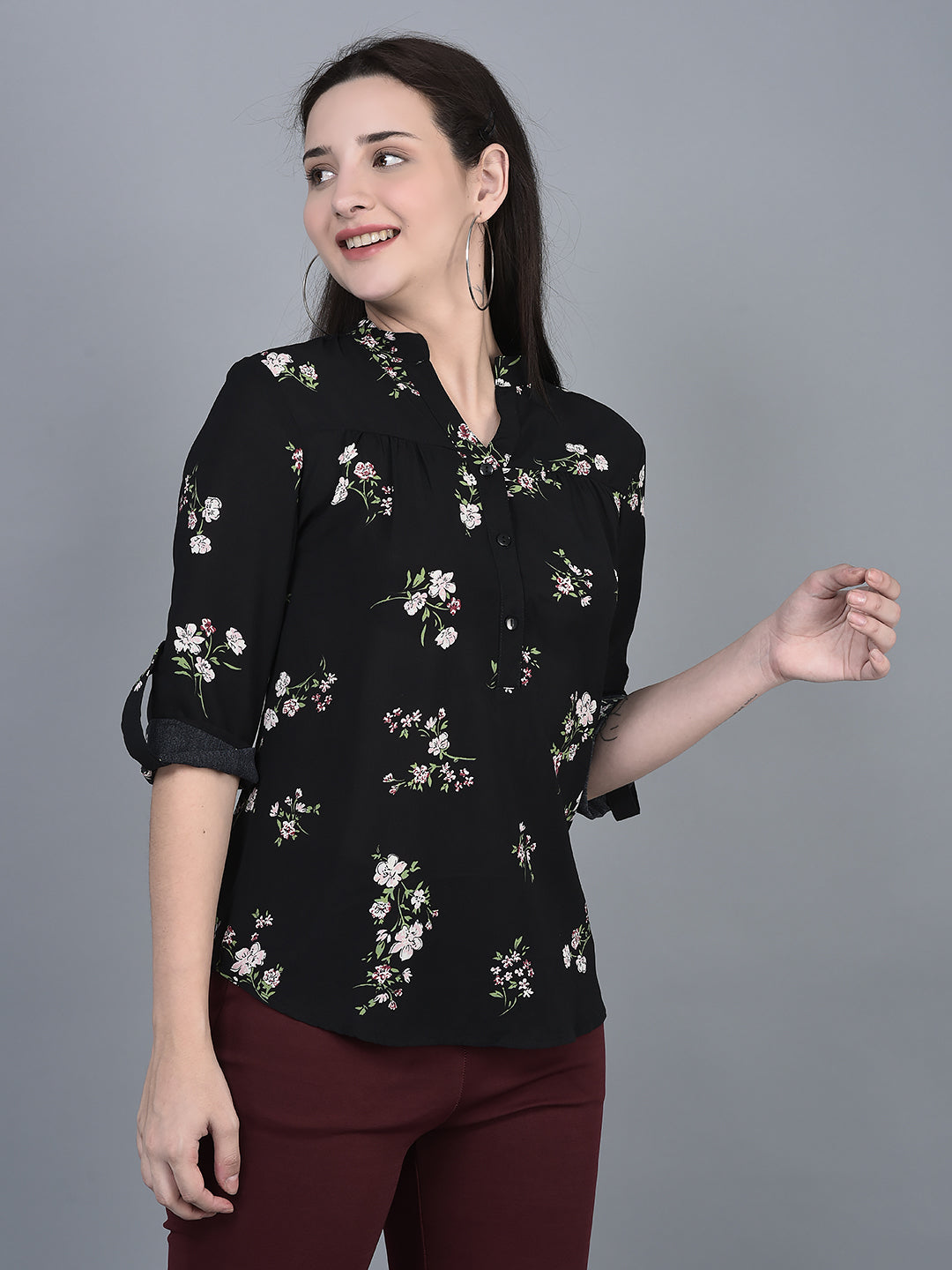 CANOE WOMEN Top Black Color