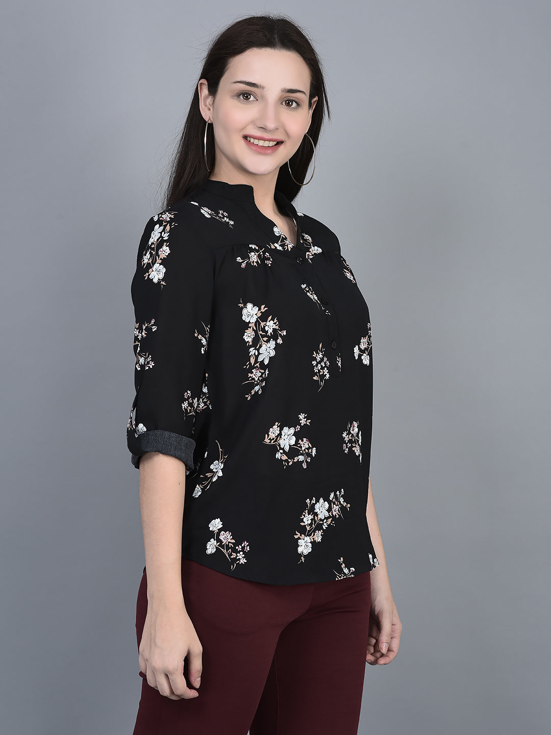 CANOE WOMEN Top Black Color