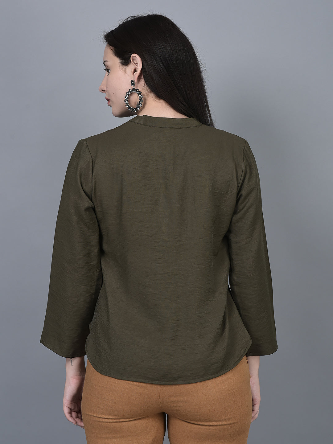 CANOE WOMEN Top Lt. Brown Color