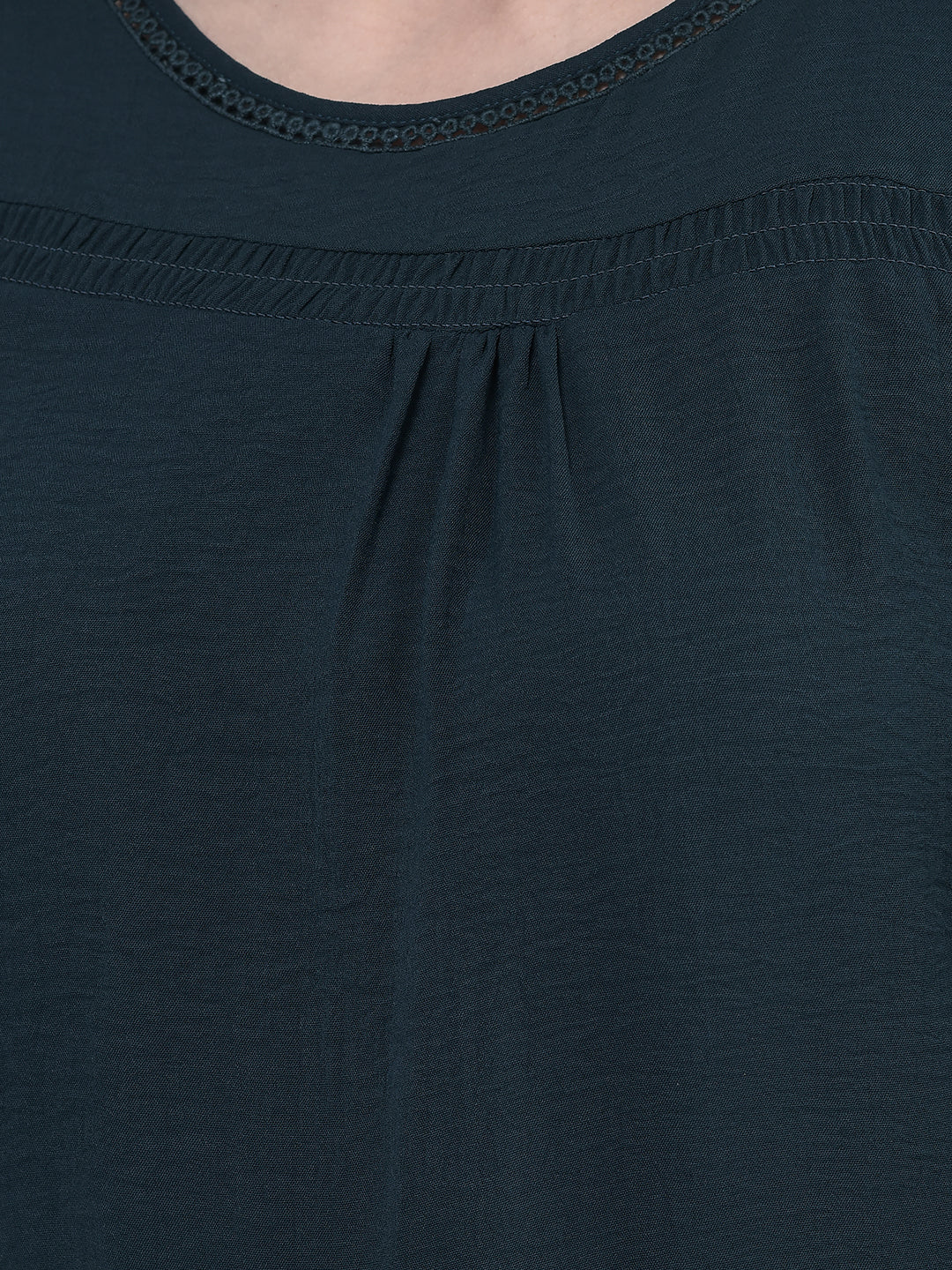CANOE WOMEN Top Full Length Sleeve Round Neck
