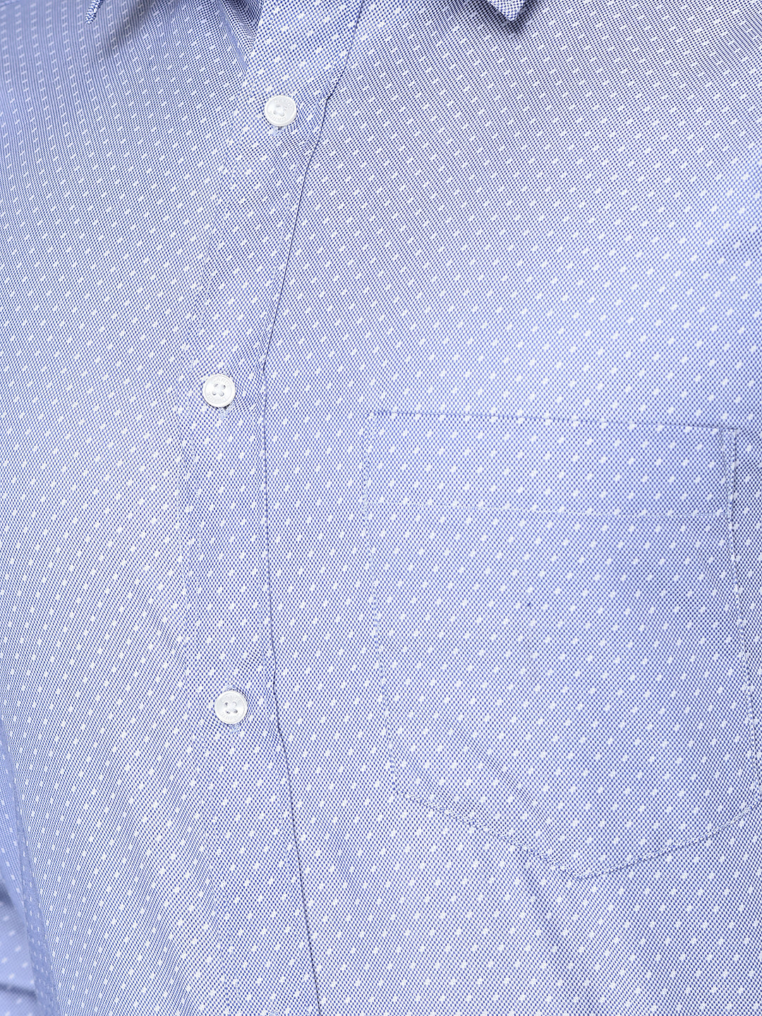 CANOE MEN Formal Shirt Cotton Fabric Button Closure Printed