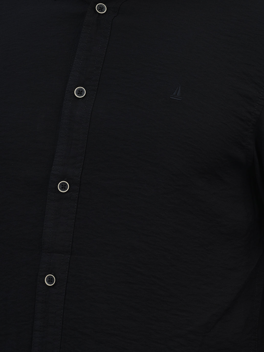 Canoe Men Long Sleeve Button Down Collar Casual Shirt