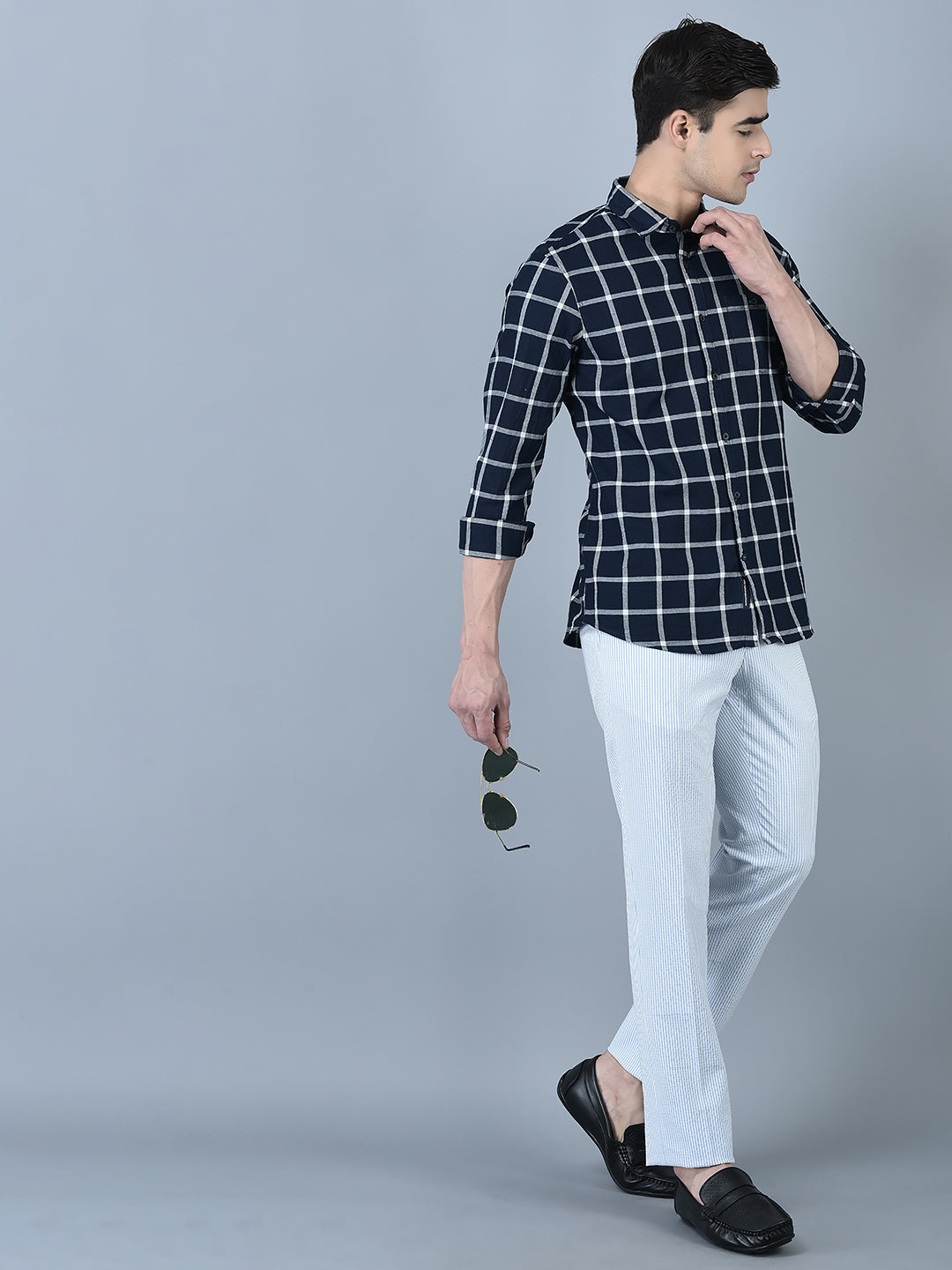 CANOE MEN Urban Trouser BLUE Color