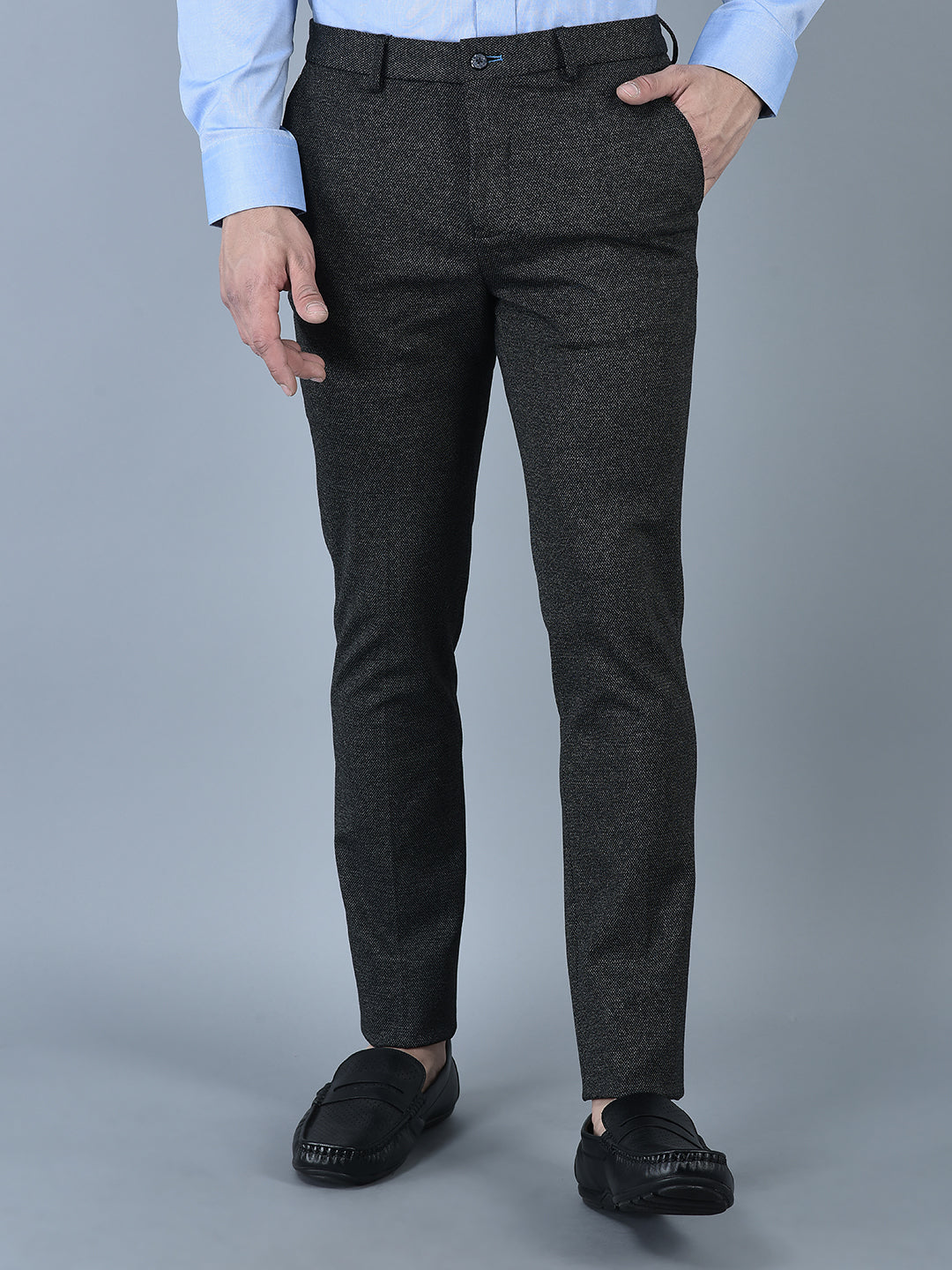 CANOE MEN Urban Trouser Charcoal Color