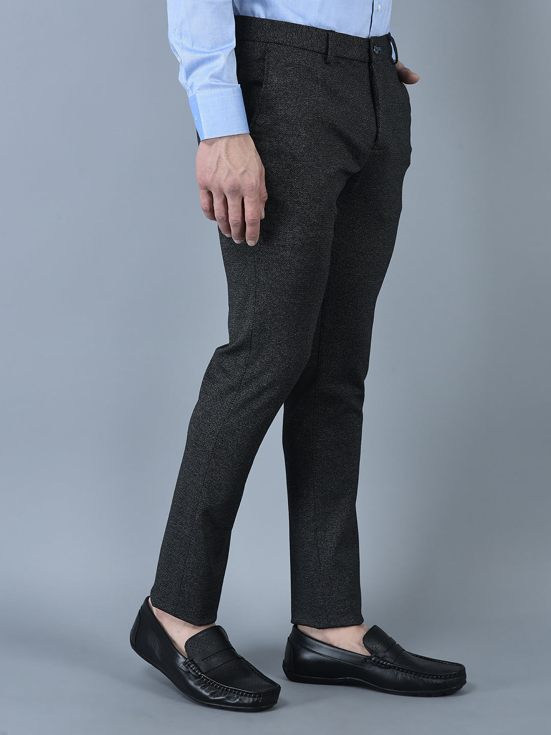 CANOE MEN Urban Trouser Charcoal Color