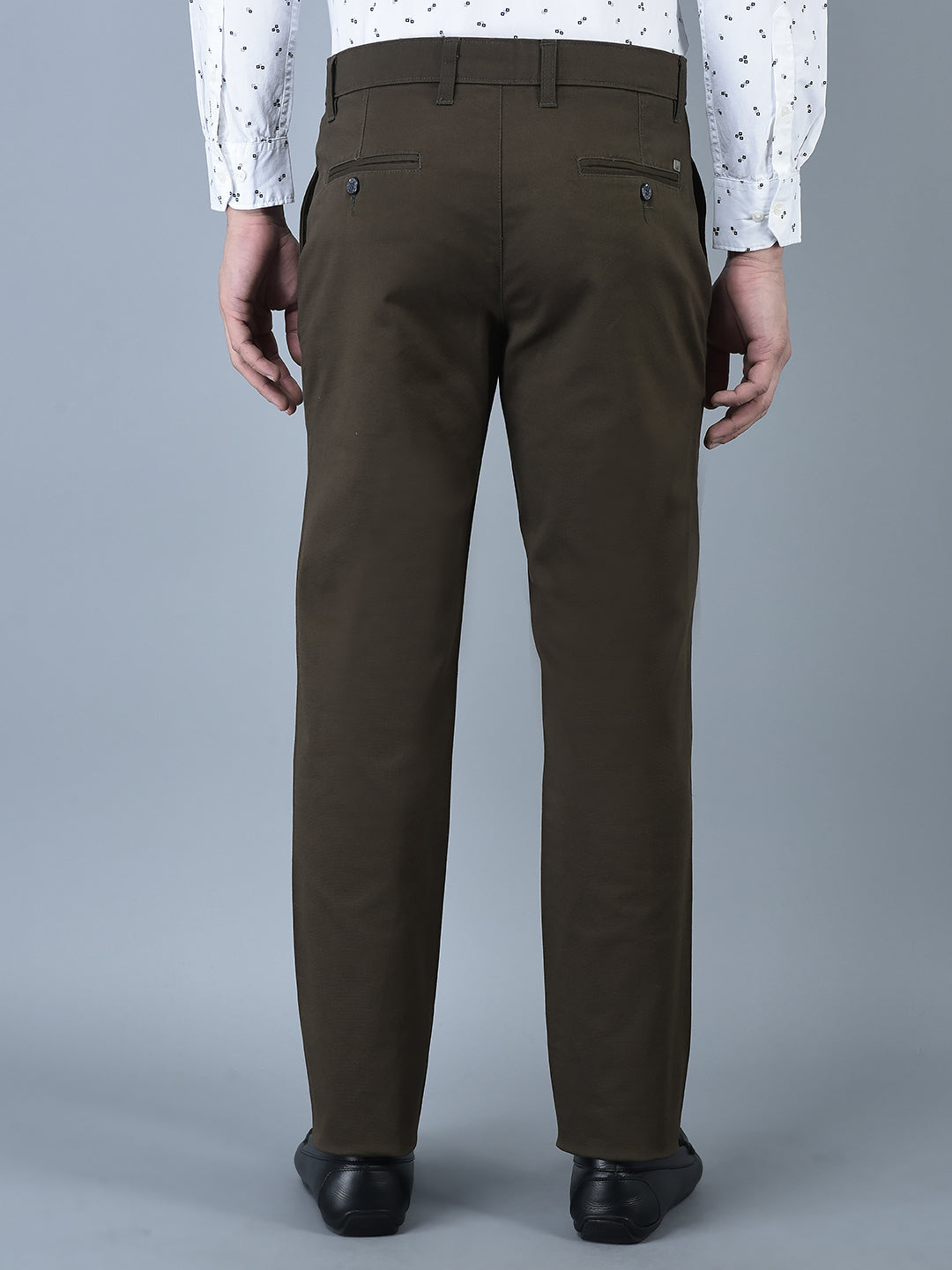 Canoe Men Casual Cotton Fabric Button Closure Solid