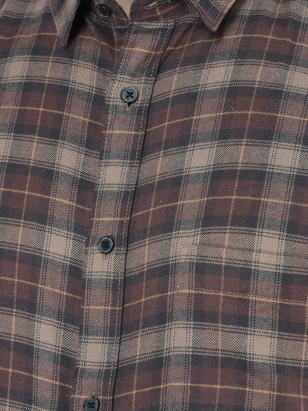 CANOE MEN Urban Shirt BROWN Color