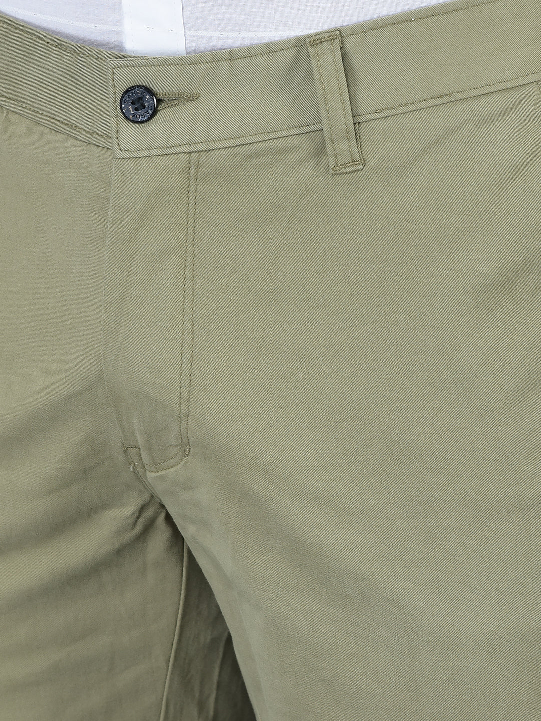 Canoe Men Casual Cotton Fabric Button Closure Solid