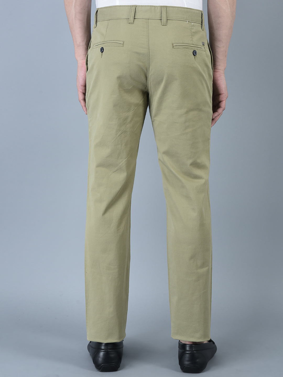 Canoe Men Casual Cotton Fabric Button Closure Solid