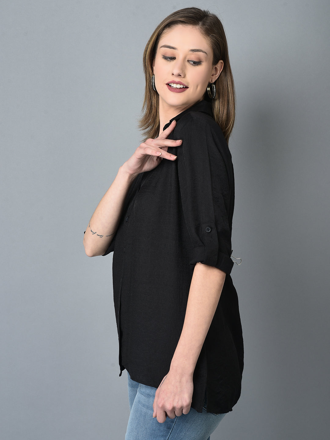 Copy of Canoe Women Full Button Placket Shirt