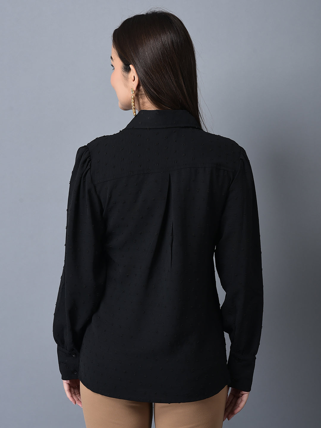 Canoe Women Smart Fit Striped Casual Sustainable Shirt