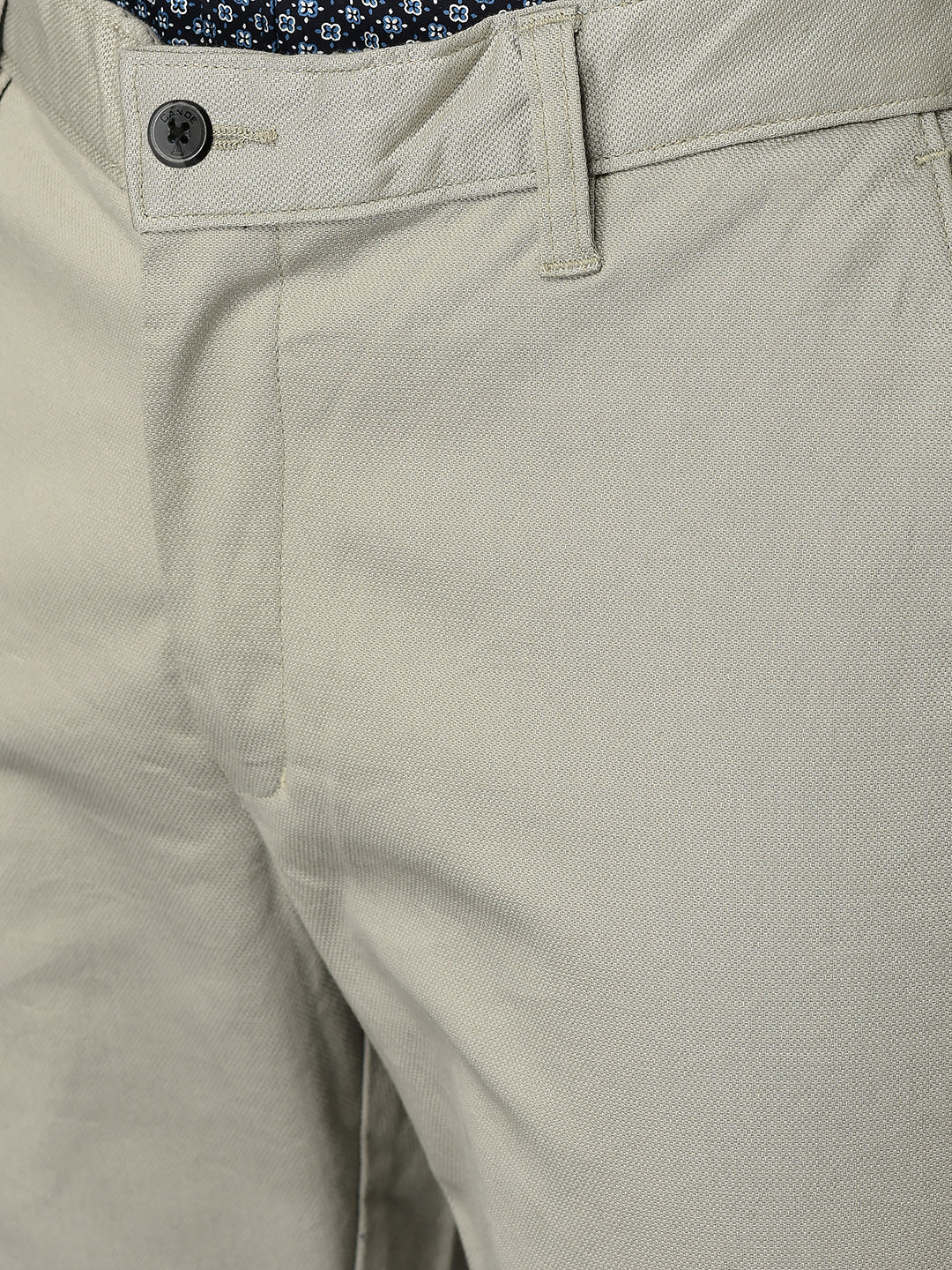 Canoe Men Casual Cotton Fabric Button Closure Solid