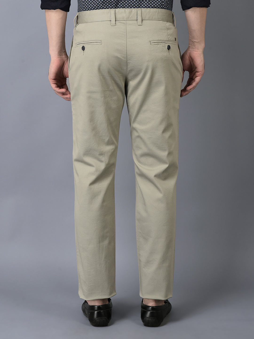 Canoe Men Casual Cotton Fabric Button Closure Solid
