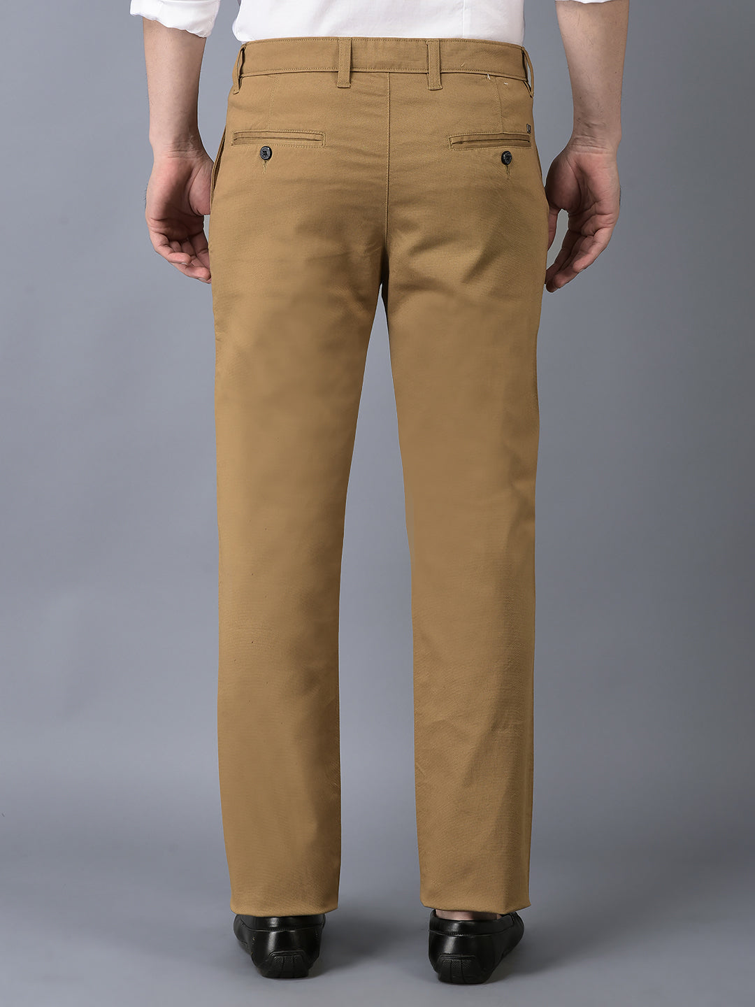 Canoe Men Casual Cotton Fabric Button Closure Solid