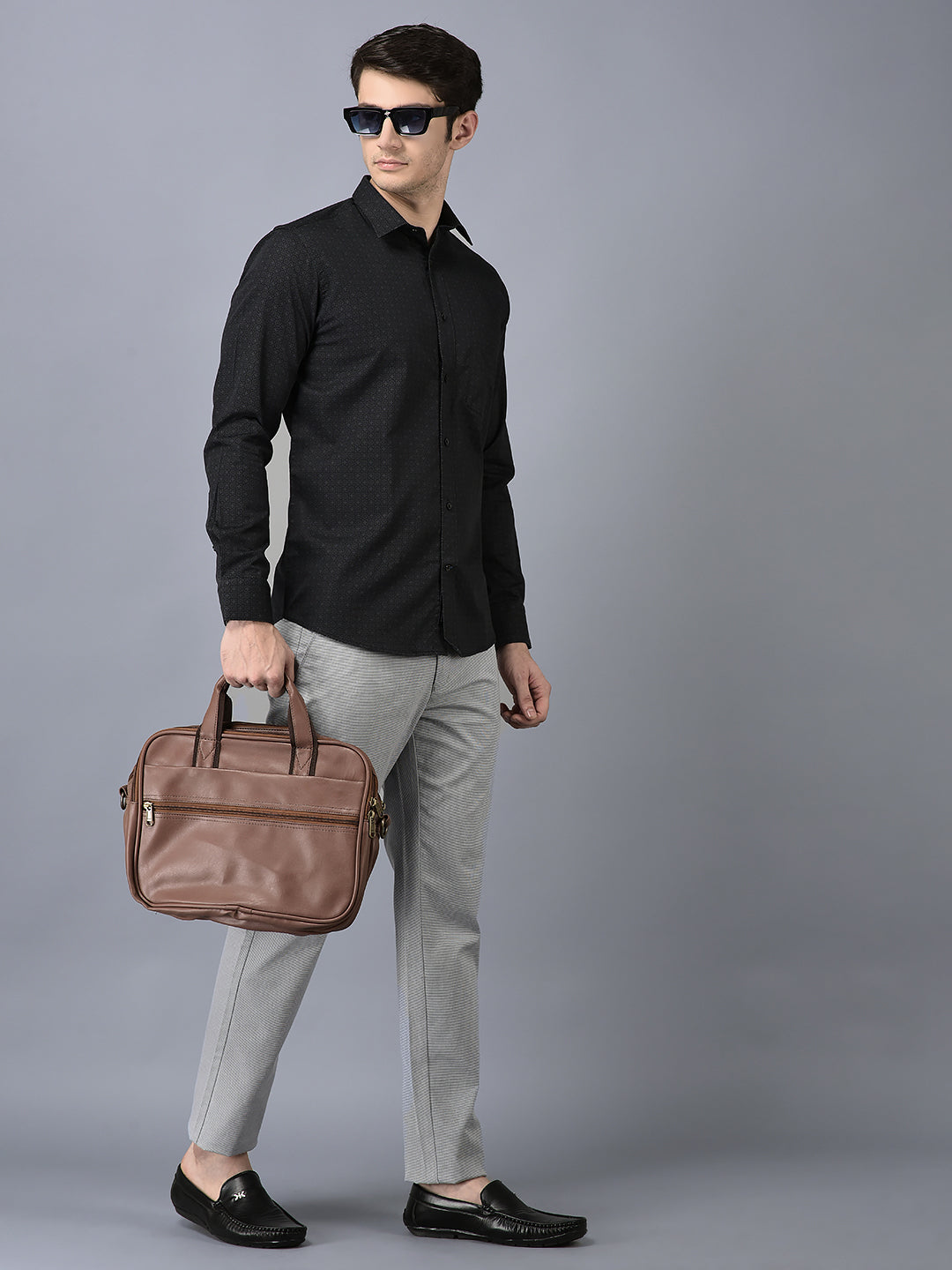 CANOE MEN Urban Shirt BLACK Color