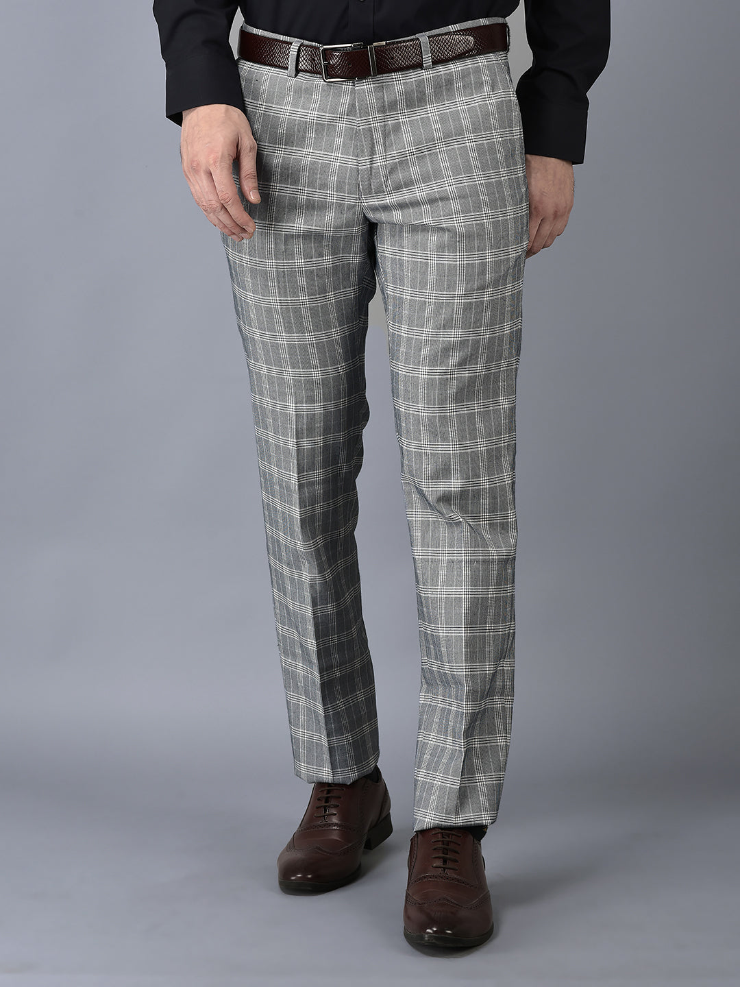CANOE MEN Formal Trouser BLUE Color