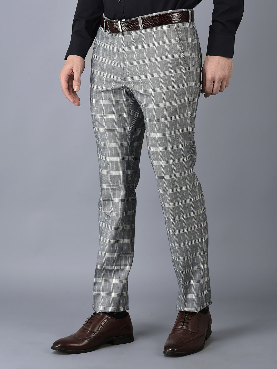 CANOE MEN Formal Trouser BLUE Color