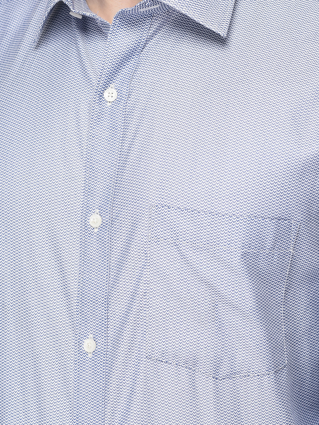 Copy of CANOE MEN Formal Shirt Purple Color Polyester Fabric Button Closure