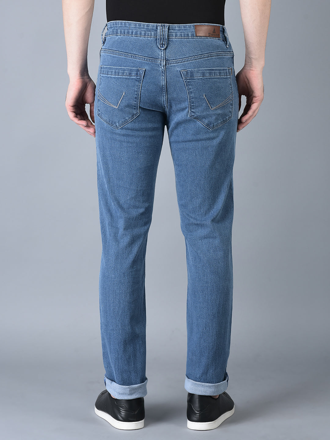 CANOE MEN Denim Trouser LIGHT BLUE Color
