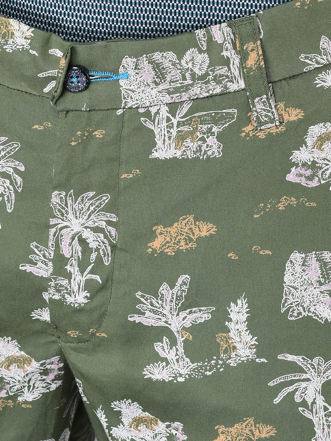 CANOE MEN CASUAL SHORT OLIVE COLOR