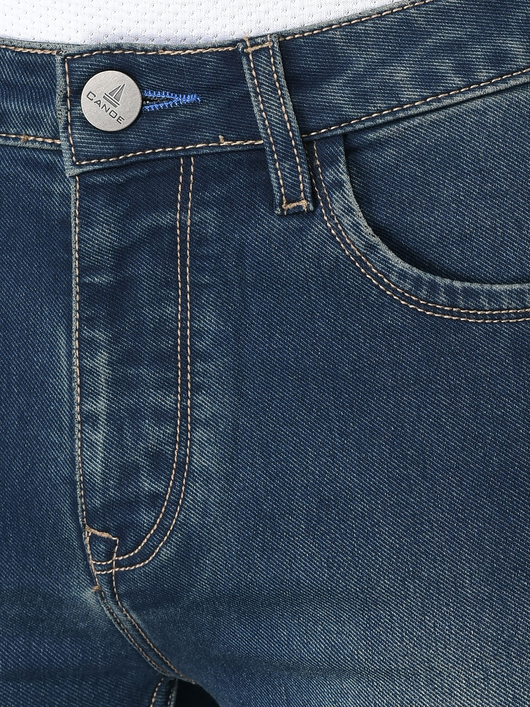 CANOE MEN Denim Trouser AIR FORCE Color