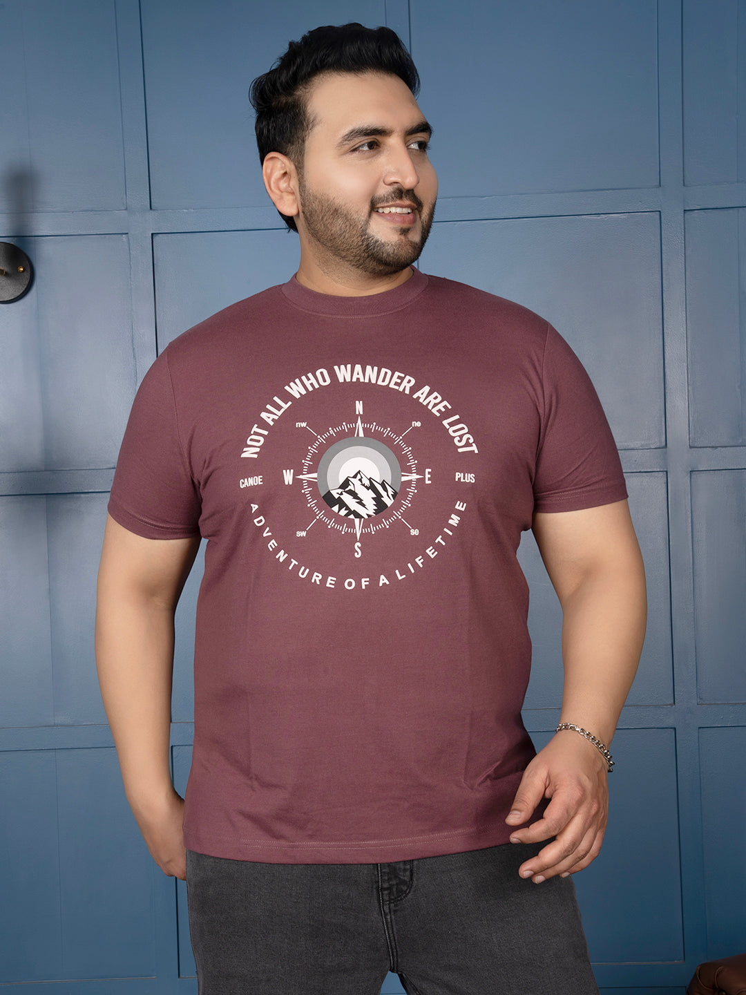 Men’s Graphic T-Shirt – Adventure Print