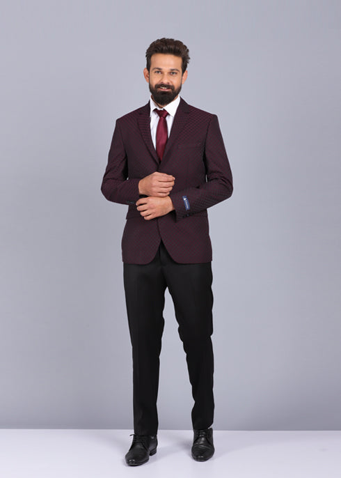 Jeans Wine Color Blazer Mens Velvet Blazer Men Maroon Color Blazer