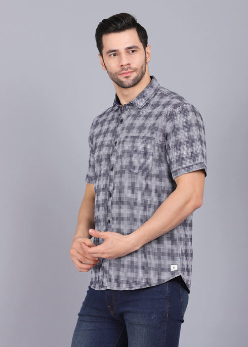 printed half sleeve shirts, grey shirt mens, half sleeve shirt, best casual shirts for men, latest shirts for men, mens shirt, gents shirt, trending shirts for men, mens shirts online, low price shirting, men shirt style, new shirts for men, cotton shirt, full shirt for men, collection of shirts, checkered shirt, canoe casual shirt, smart fit