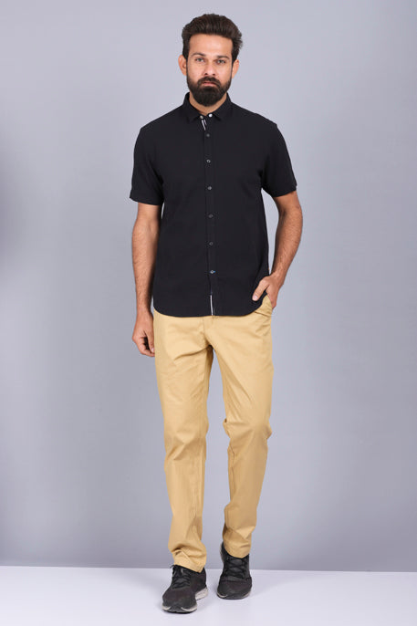 Black Half Sleeve Shirts - Buy Black Half Sleeve Shirts Online