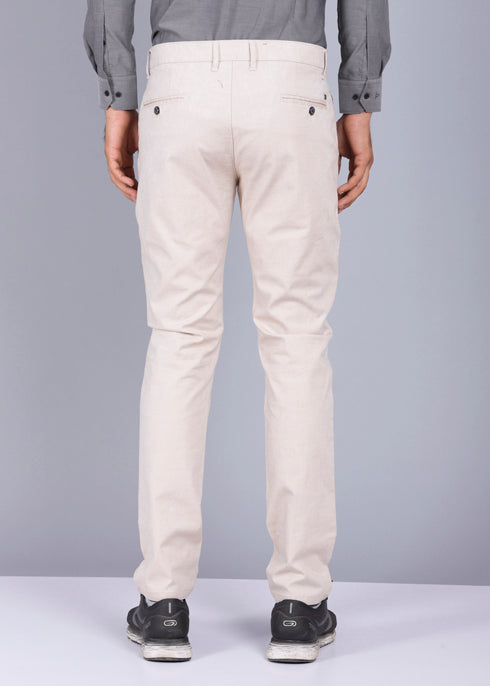 trouser for men, trouser pants for men, best trousers for men, male trousers, stylish trousers, mens beige color trouser, canoe casual trouser