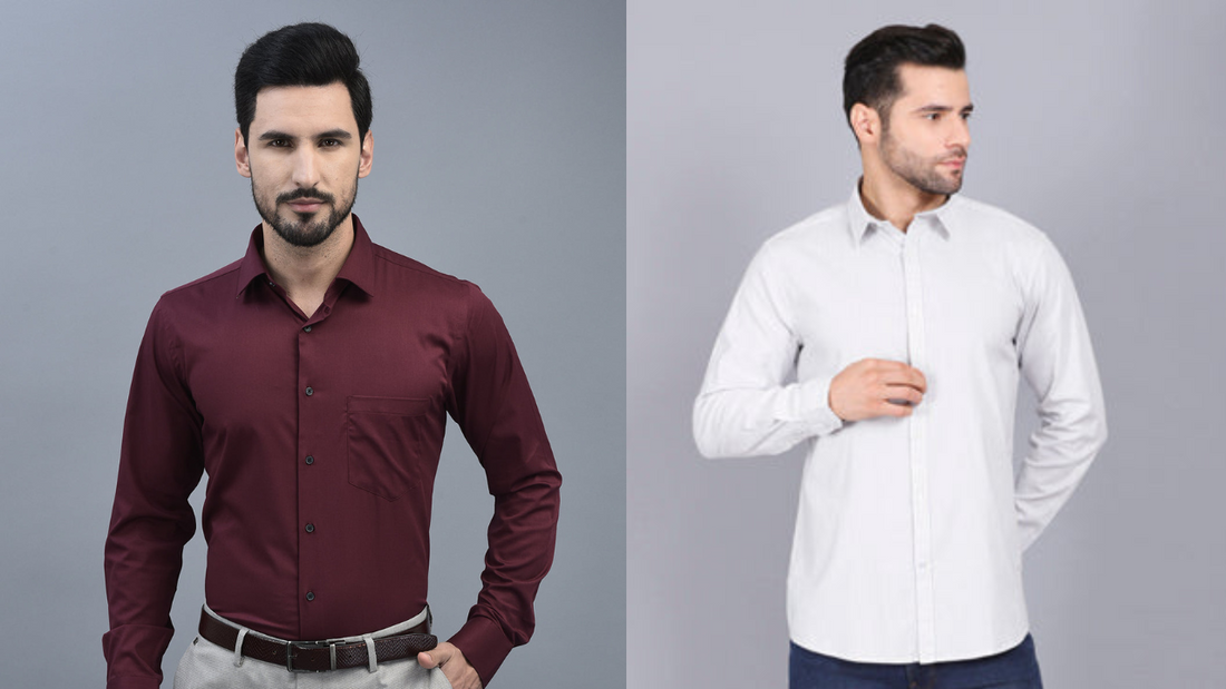 Difference Between Formal and Casual Shirts