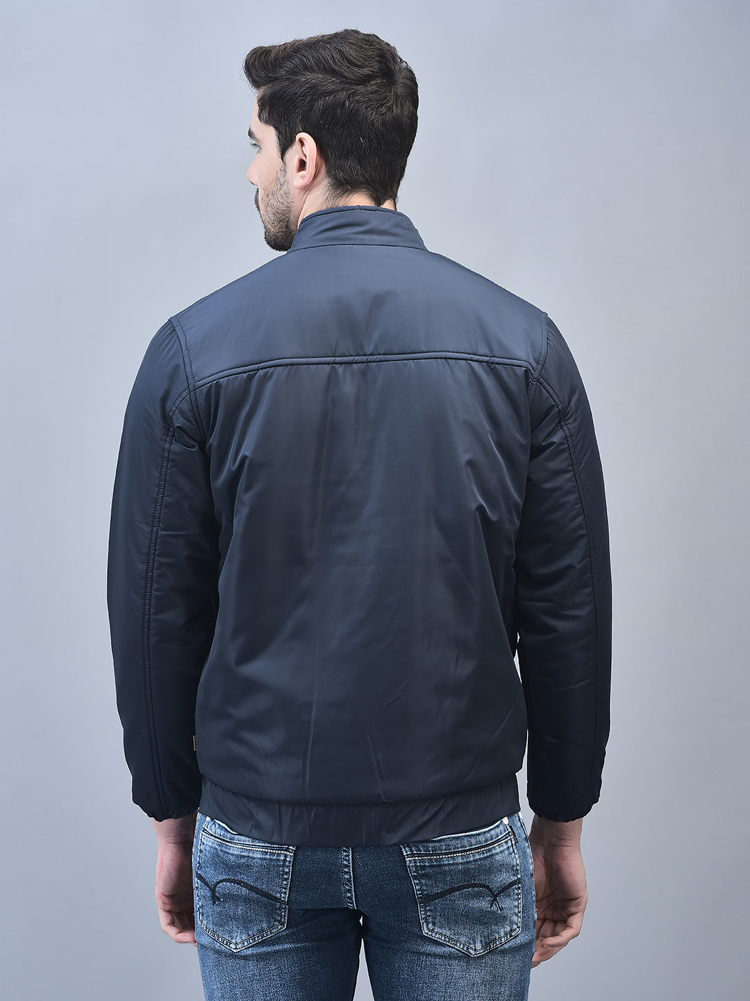 Canoe Men Full Sleeve Bomber Jacket