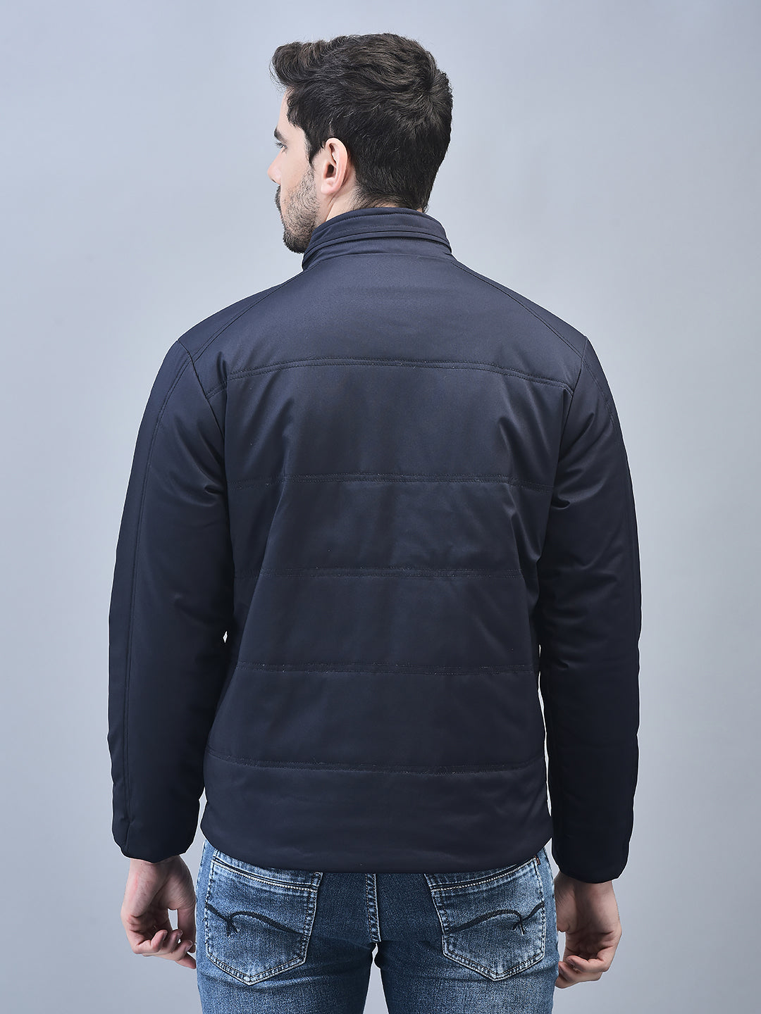 Canoe Men Full Sleeve Bomber Jacket