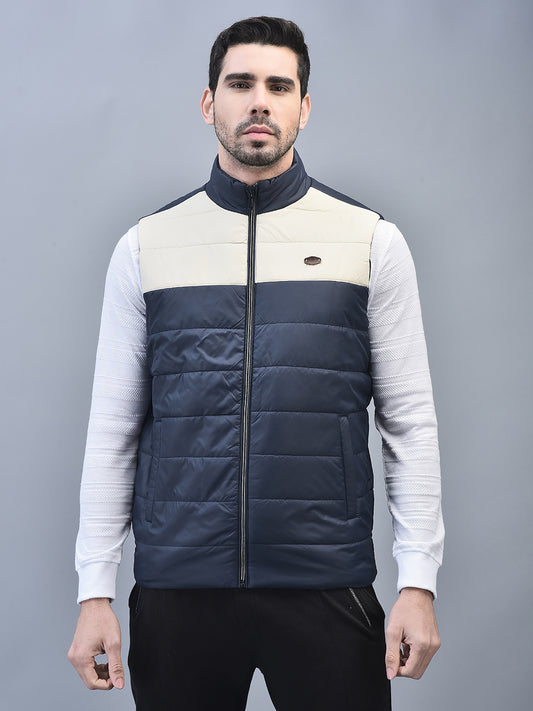 Canoe Men Sleeveless Bomber Jacket