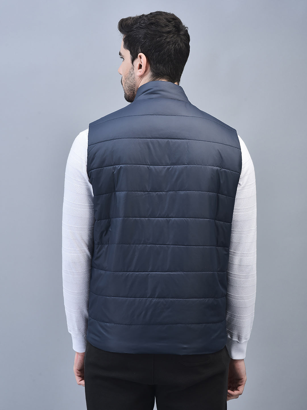 Canoe Men Sleeveless Bomber Jacket