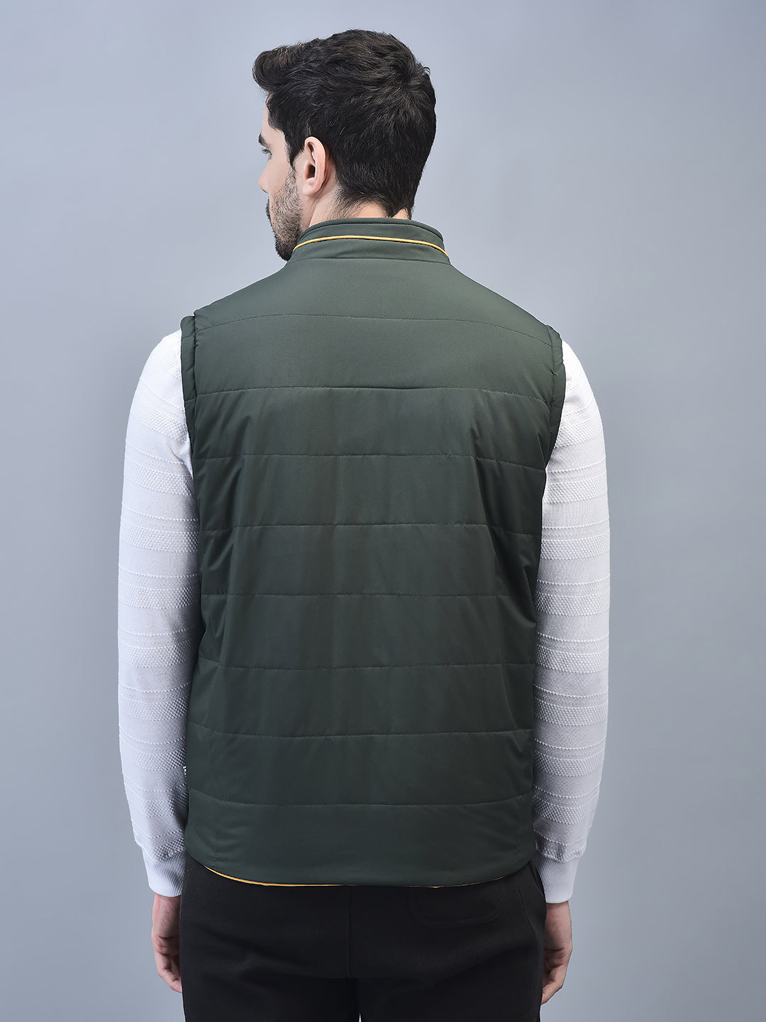 Canoe Men Sleeveless Bomber Jacket