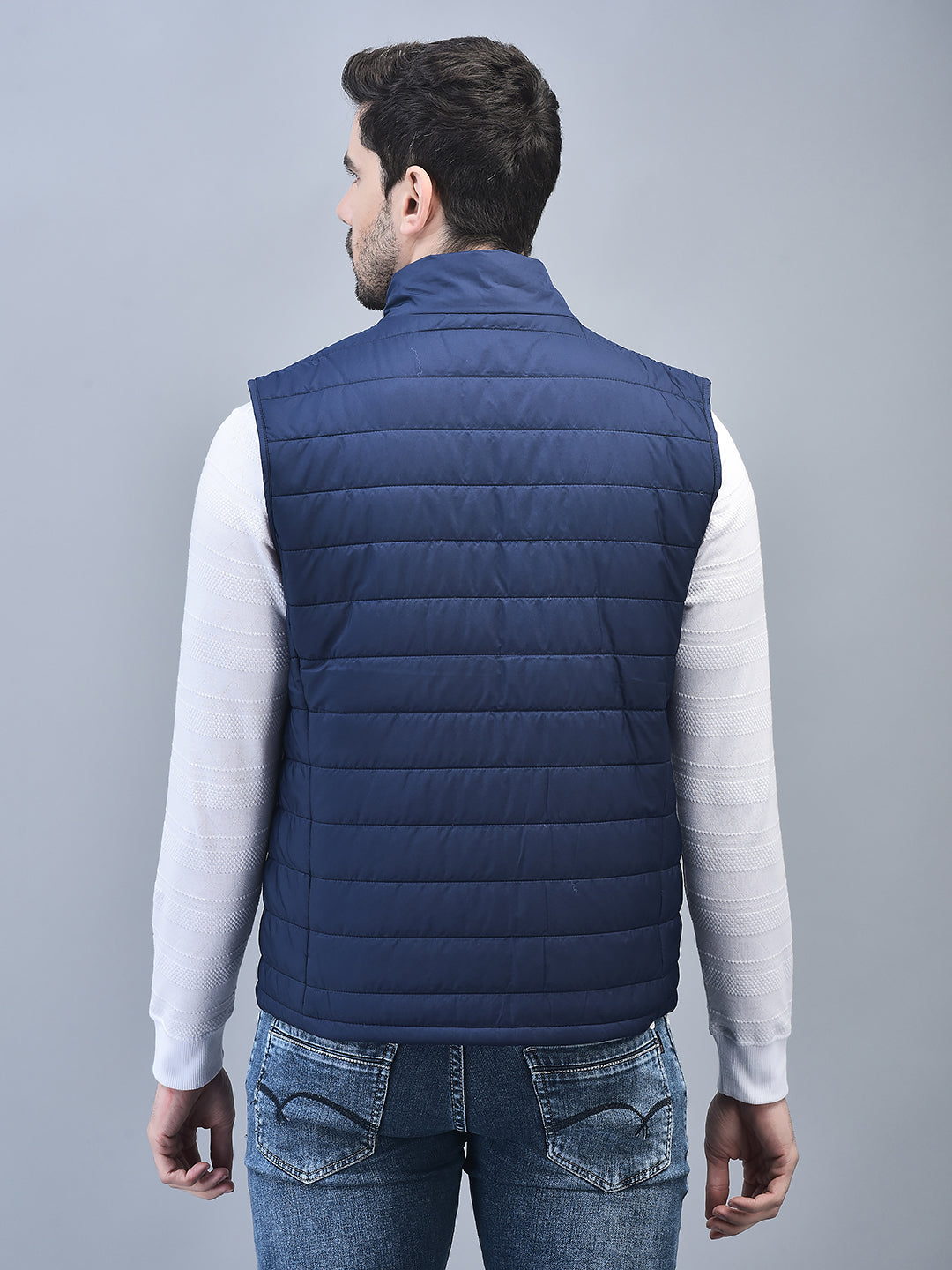 Canoe Men Sleeveless Bomber Jacket