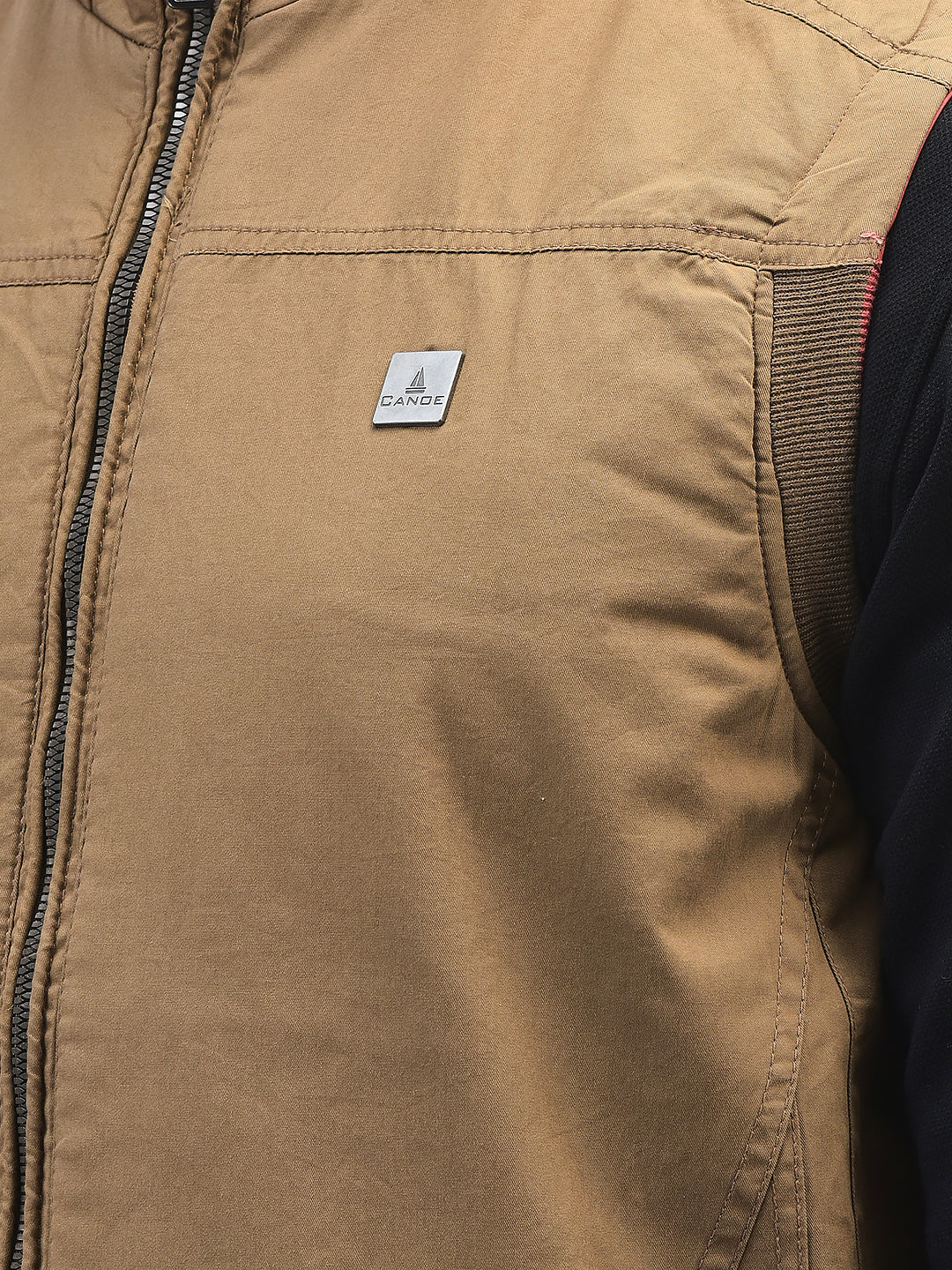 Canoe Men Full Sleeve Bomber Jacket