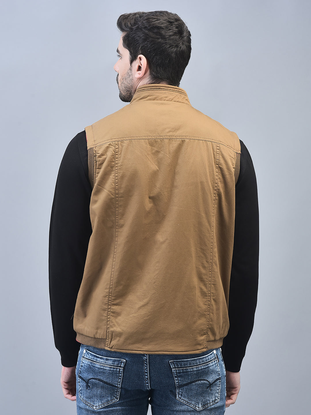 Canoe Men Full Sleeve Bomber Jacket