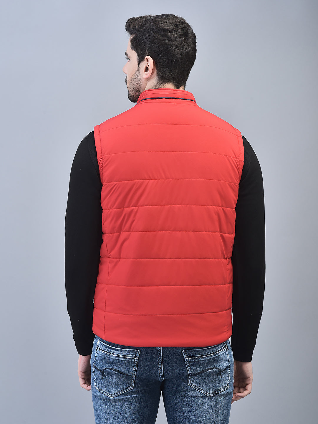 Canoe Men Sleeveless Bomber Jacket