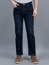 Load image into Gallery viewer, Canoe Men Regular fit Mid-Rise Full Length Five Pockets Denim Trouser
