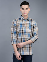 Load image into Gallery viewer, Canoe Men Long Sleeve Spread Collar Casual Shirt
