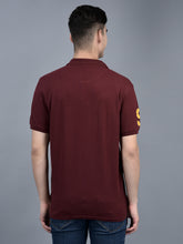 Load image into Gallery viewer, Canoe Men Short Sleeve Polo Neck Solid Pattern T-Shirt
