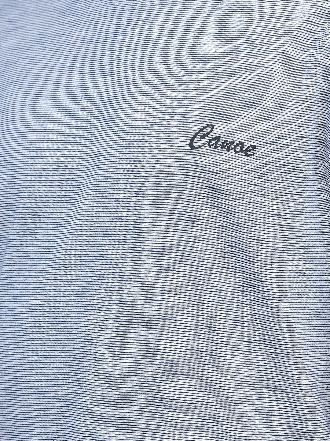 Canoe Men Short Sleeve Polo Neck Solid Pattern T-Shirt