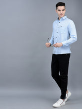 Load image into Gallery viewer, Canoe Men Long Sleeve Spread Collar Casual Shirt
