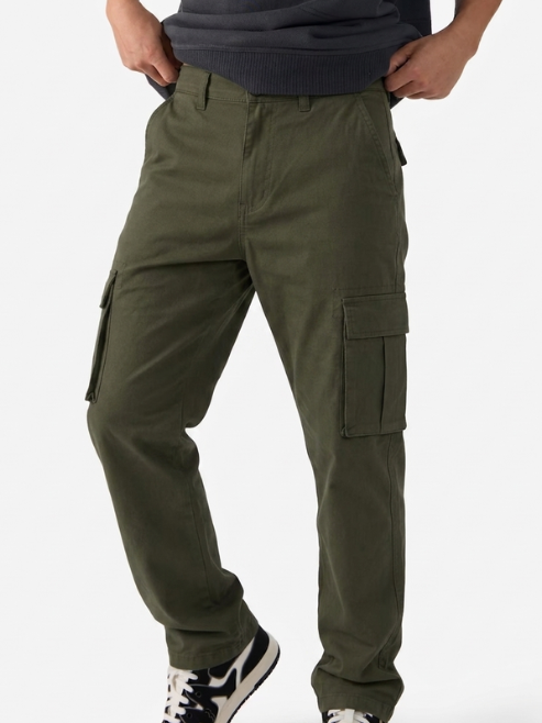 Premium Olive Cargo Pants
