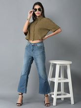Load image into Gallery viewer, Canoe Women Loose Fit Crop Shirt
